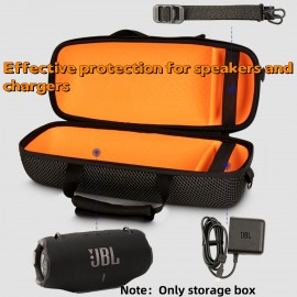 Suitable for JBL Xtreme 4/3 Speaker Protective Case - Durble EVA Loudspeker Storage Box, Outdoor Travel Sound System Carrying Bag with Handles and Crossbody Strap Perfect Gift Choice, Portable Speaker Case, Compact Design, Durable Construction, Sturdy Build, Music Lovers