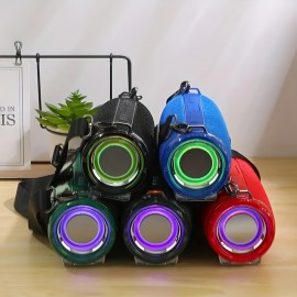 TG192 Portable Wireless Speaker with Glitter LED Light, Music Player - for Birthday, Halloween, Christmas, Thanksgiving Day Gifts - Perfect for Parties & Celebrations - Suitable for All Ages Without a data cable