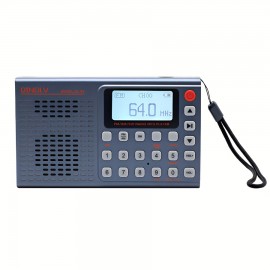 A full-band MP3 wireless connection music radio, 2000mAh high-capacity battery, ultra-long standby, TYPE-C interface charging/AUX input/3.5mm headphone interface, you can display the lyrics (TF card with lyrics files to display) friends and family, send parents, Lyric Display, Portable Audio, Modern Radio, Handheld Player, Durable Build, Typec Charging, Large Capacity Battery, Wireless Receiver, Listening, Music Lovers