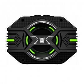 Transformers portable Bluetooth speaker, wireless portable Bluetooth speaker, desktop speaker supports Bluetooth/TF/AUX mode, full bass, high-fidelity sound quality, 360° surround sound, TWS pairing, built-in microphone, lanyard design