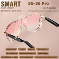 [Smart Glasses] new smart glasses, high-definition voice calls and high fidelity music, built-in microphone and speaker, smart touch, smart audio glasses, Type-C charging, comfortable to wear, suitable for sports, music, business, daily home wear, suitable for both men and women, suitable for holiday gifts, Handsfree Calling, Sports Headphones, Sleek Glasses, Lightweight Design, Ergonomic Design, Comfortable Fit, Earbuds, Touch Control, Fitness Enthusiasts, Techsavvy Users