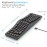 Human Ergonomics Wired 69-Key Compact Keyboard with RGB Backlighting, Transparent Gaming Design, Portable and Comfortable for Home Office Use, USB Powered, Gaming Keyboard, Ergonomic Keyboard, Modern Keyboard