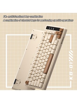 1pc Ergonomic Backlit USB Gaming Keyboard for PC