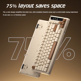 1pc Ergonomic Backlit USB Gaming Keyboard for PC