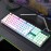 Mechanical Keyboard Wired Illuminated Keyboard Retro Punk Keycaps Gaming E-Sports Office Desktop Computer Peripheral USB Plug and Play Mechanical Feel Mixed Color Backlit, Keyboard for Computer, Gaming Keyboard, Punk Style Keys, Durable Keycaps, E-Sports Gear, Punk Aesthetic, Sturdy Construction, Usbpowered Keyboard, Streamers, Office Workers