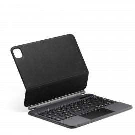 Only Tablet Case With Keyboard For Ipad, Magic Keyboard With Real-time Power Display, Multi-Touch Trackpad, Backlit Wireless Keyboard-US English-gray, White