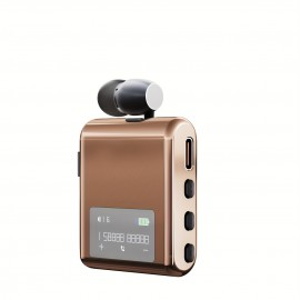 20 hours long play time with microphone clip-on earphone V5.4 earphone, with excellent stereo magnetic earplugs, extendable and lightweight structure motion noise reduction, with microphone earphone, suitable for gym running business, Ear Buds with Microphone, Gym Workout Earbuds, Business Commute Earphones, Earbuds with Microphone, Stereo Sound Earphones, Magnetic Clip Mechanism, Semi-Open Ear Design, Flexible Plastic Build, Durable Lightweight Construction