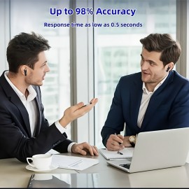 Ai Translator Earbuds Smart Touch Screen Translator Earphone 144 Languages Translator EarbudsTravel Abroad Easy Conversation Translating Earbuds International Conversation Multilingual Translator Lightweight Earphones Modern Translator Christmas gift