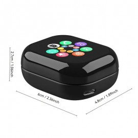 Ai Translator Earbuds Smart Touch Screen Translator Earphone 144 Languages Translator EarbudsTravel Abroad Easy Conversation Translating Earbuds International Conversation Multilingual Translator Lightweight Earphones Modern Translator Christmas gift